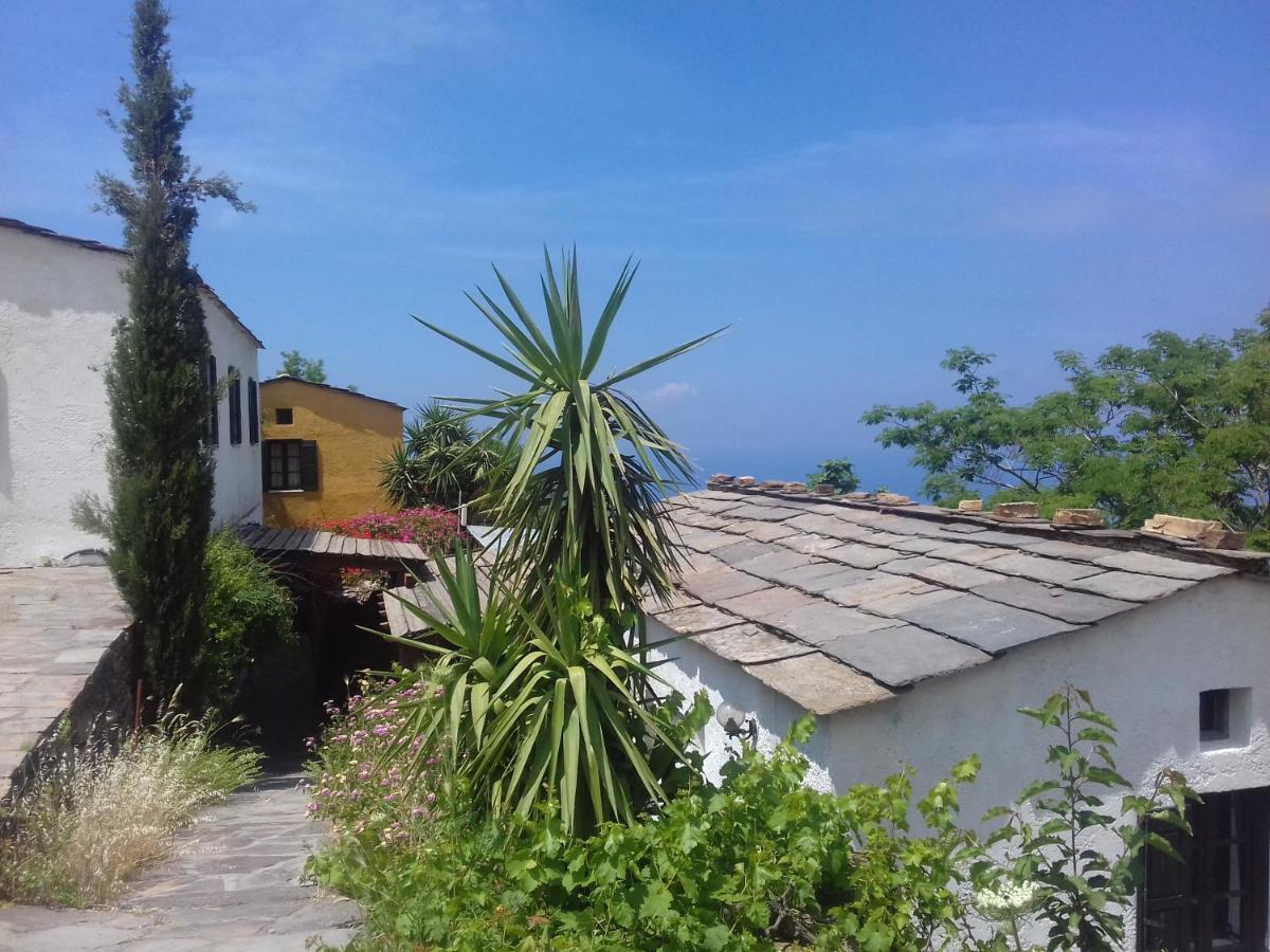 Ikarian Centre - Accommodation & Mountain Hiking Eudilos Buitenkant foto